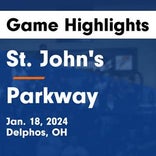 Basketball Game Recap: St. John's Bluejays vs. Lincolnview Lancers