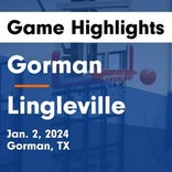 Gorman piles up the points against Bluff Dale