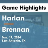 Brennan piles up the points against Weslaco