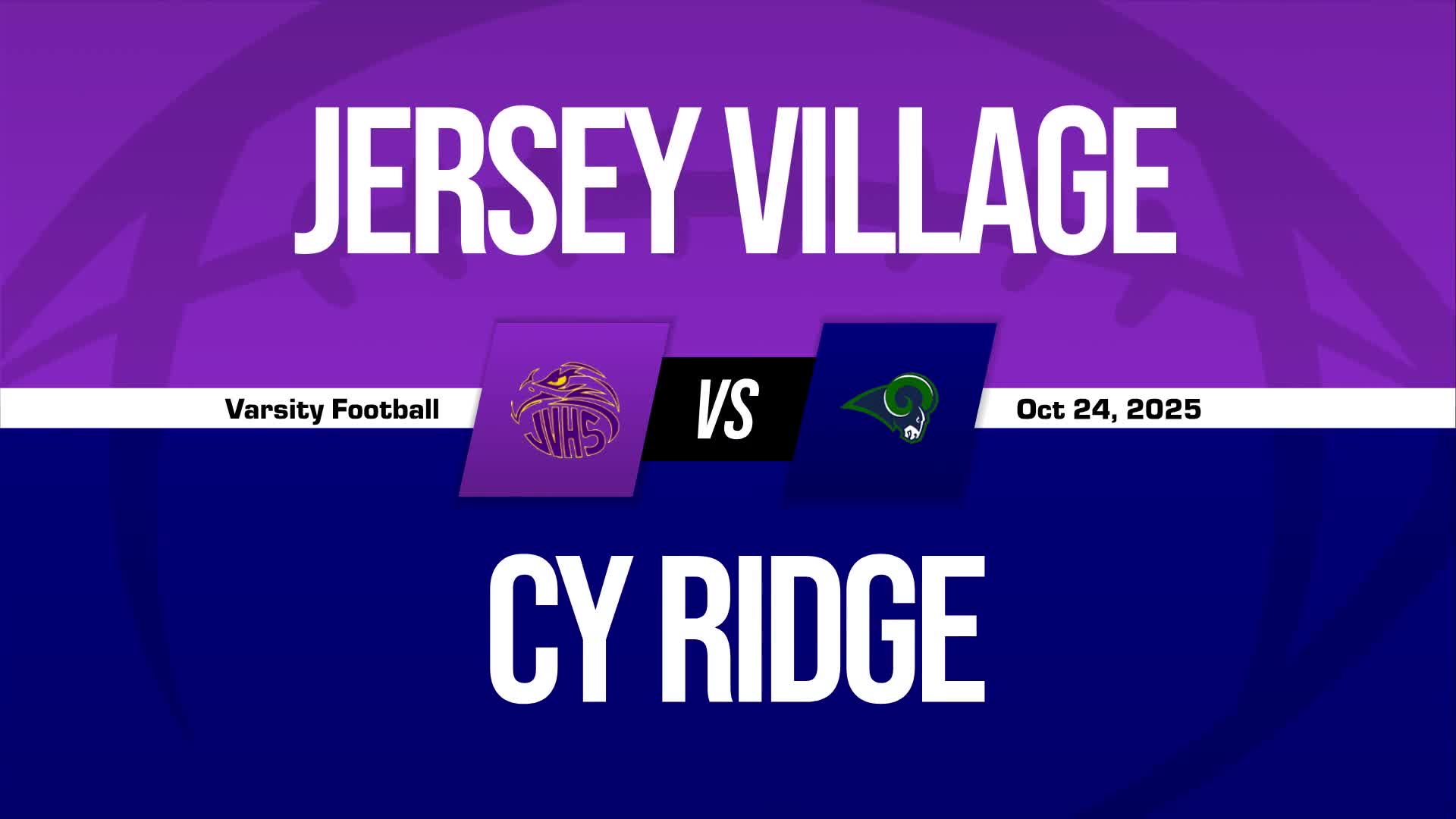 Football Game Preview: Jersey Village Falcons vs. Memorial Mustangs + How To Watch