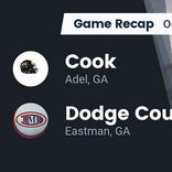 Football Game Recap: Dodge County Indians vs. Cook Hornets