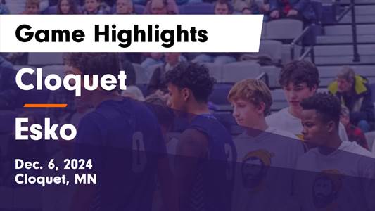 Basketball Recap: Make It Three in a Row for Esko