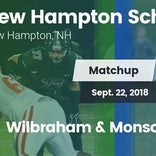 Football Game Recap: Wilbraham & Monson Academy vs. New Hampton 