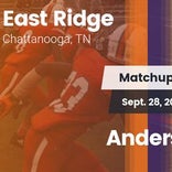Football Game Recap: East Ridge vs. Anderson County