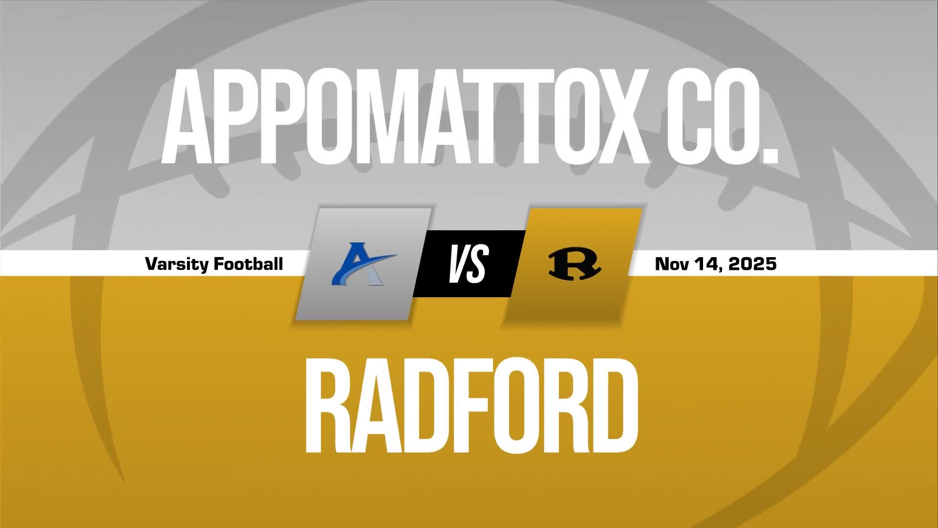 Sam Long Game Report: vs Appomattox County + How To Watch