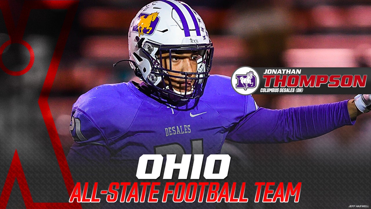 St. Francis DeSales (Columbus) senior linebacker Jonathan Thompson.