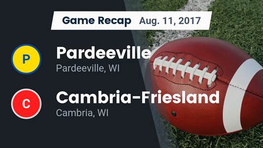 Football Game Preview: Pardeeville vs. Parkview
