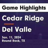 Soccer Game Preview: Del Valle vs. Dripping Springs