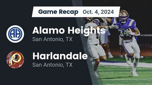 Football Recap: Alamo Heights Extends Home Winning Streak to 11