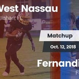 Football Game Recap: West Nassau vs. Fernandina Beach