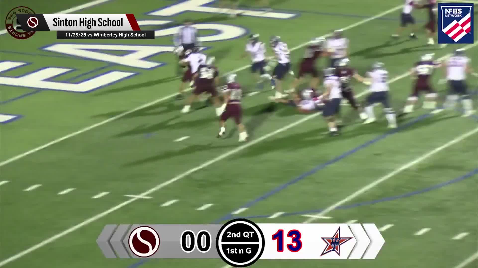 Football Recap: Sinton Picks Up Seventh Consecutive  Win + How To Watch