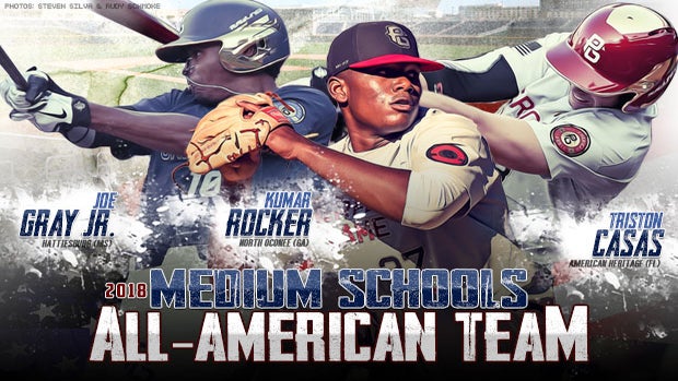 Medium Schools All-American Baseball Team