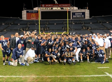 Valor Christian won its fourth consecutive state title on Saturday - and the first at the Class 5A level - with a 9-0 victory against Cherokee Trail.