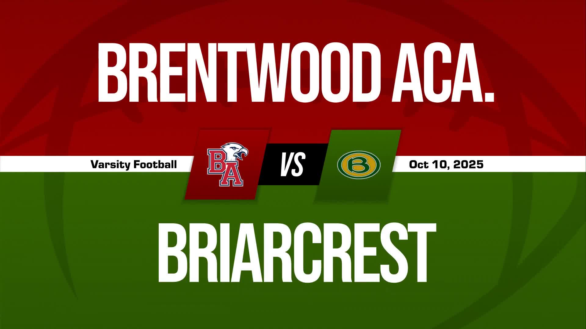 Football Recap: Brentwood Academy Finds Playoff Glory Versus Montgomery Bell Academy