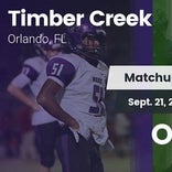Football Game Recap: Timber Creek vs. Oak Ridge