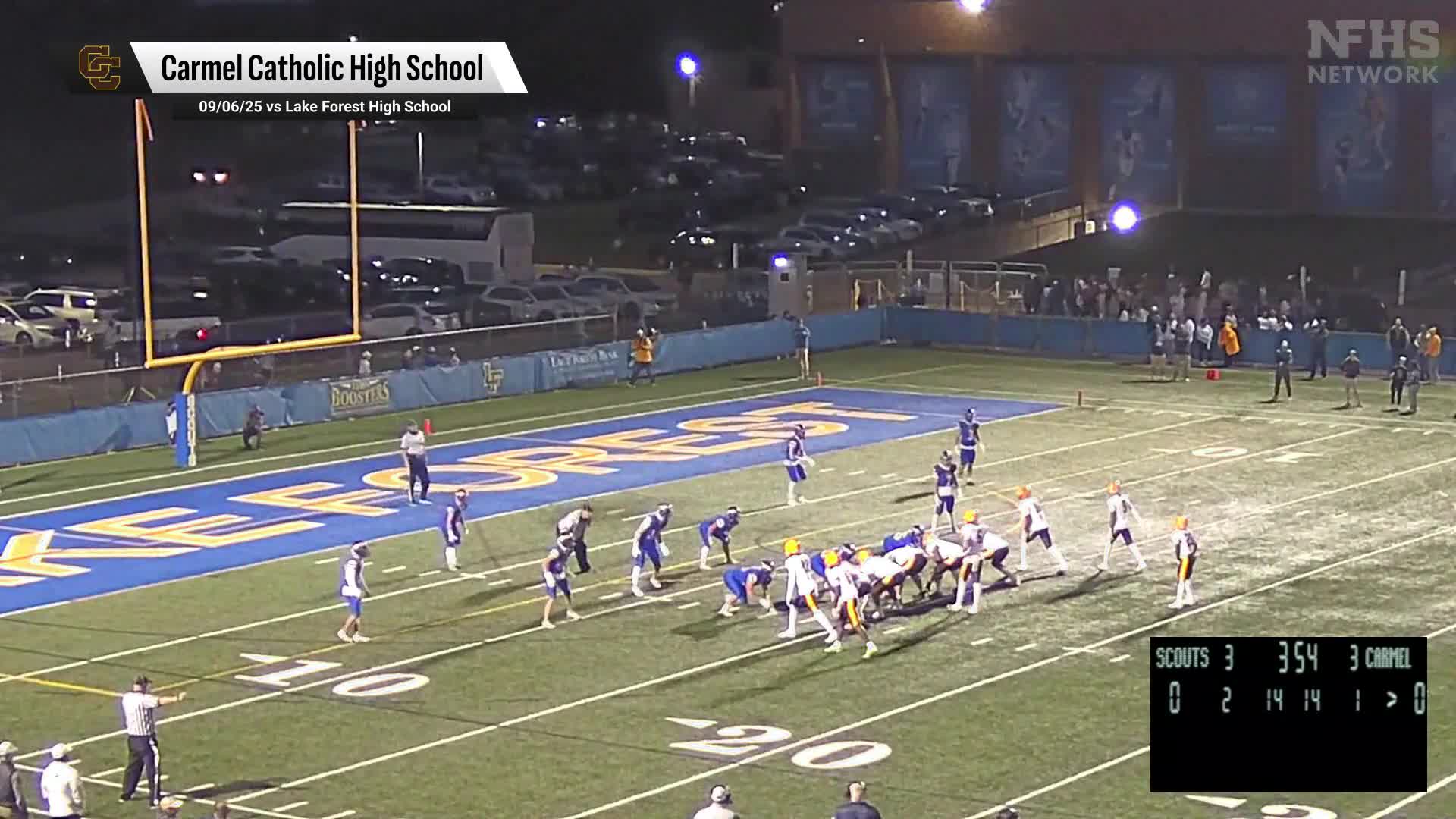 Football Recap: Make It Four in a Row for Carmel + How To Watch