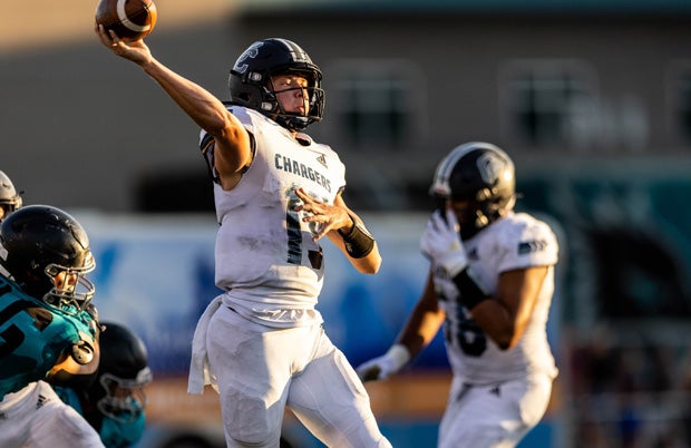 Devin Brown leads the nation in passing yardage after eight games.