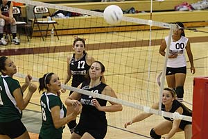 Zoe Kisling with a great play.