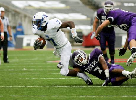 Trey Kilgore and St. Xavier are used to playing tough teams like Trinity.