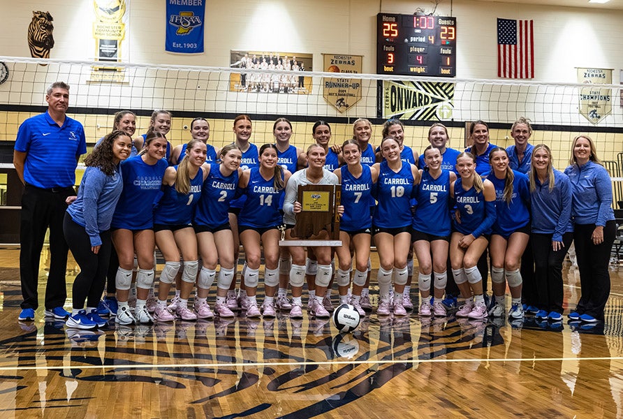 Defending Indiana state champion Carroll is up to 52 wins in a row after starting the 2026 season 2-0. (FILE PHOTO: Justin Sicking)