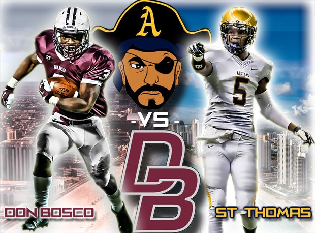 Don Bosco Prep versus St. Thomas Aquinas marks one of the biggest interstate matchups on 2014.