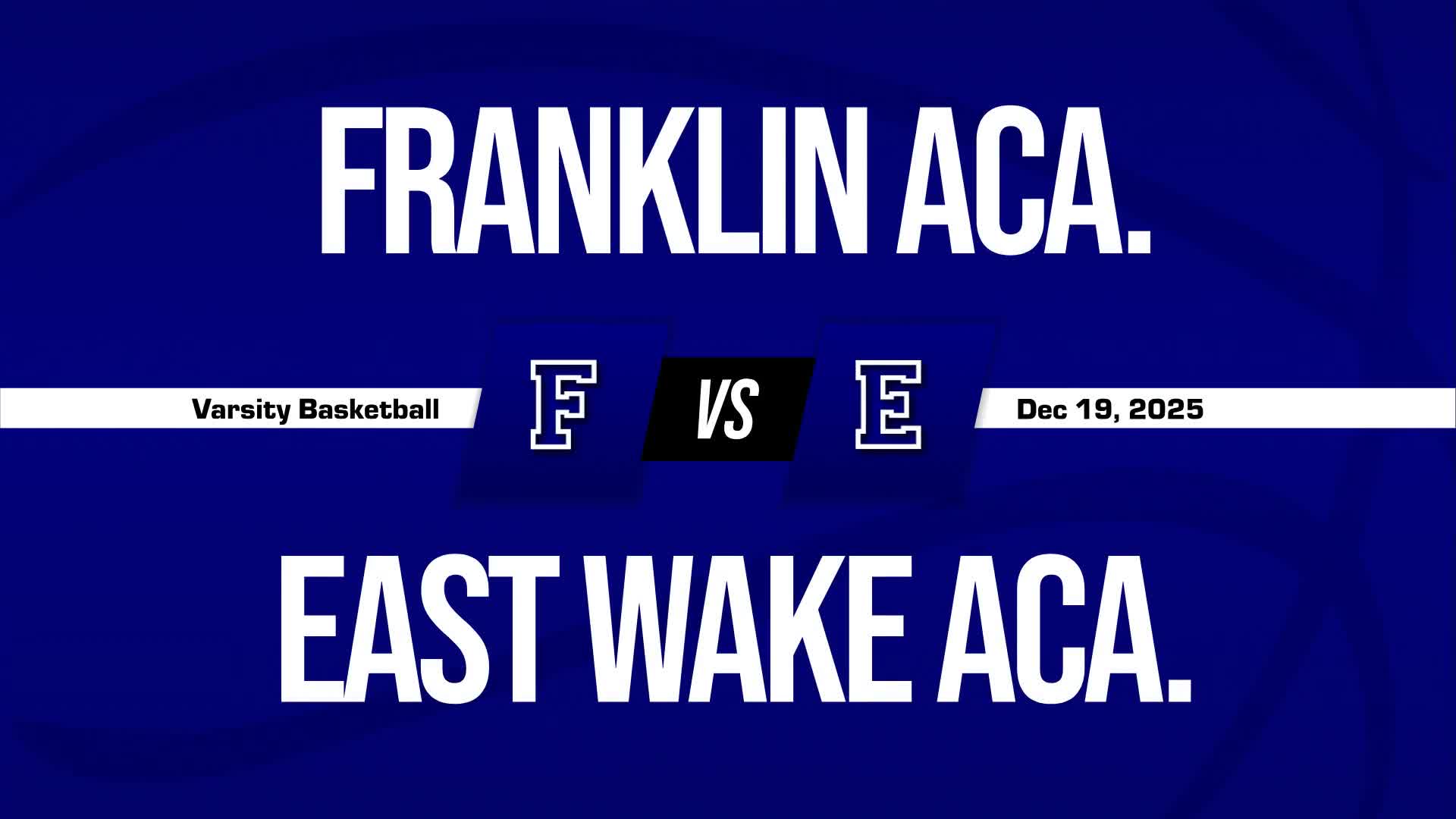 Basketball Recap: Franklin Academy Turns Things Around After  Road Loss + How To Watch