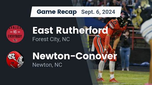 Football Recap: Newton-Conover Piles Up the Points Against West 