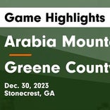 Greene County vs. Arabia Mountain