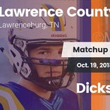 Football Game Recap: Dickson County vs. Lawrence County