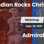 Football Game Recap: Indian Rocks Christian vs. Admiral Farragut