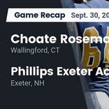 Football Game Preview: Lawrenceville School vs. Choate Rosemary 