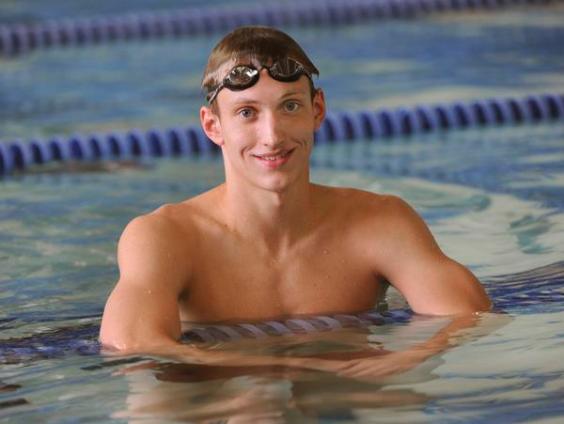 D'Evelyn senior Jeff Garnier is the 2012 All-Colorado swimmer of the year.