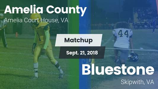 Football Game Recap: Amelia County vs. Bluestone