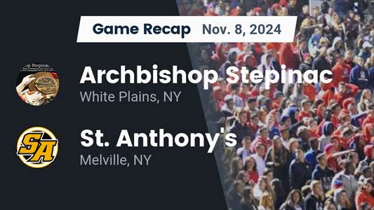 Football Recap: Archbishop Stepinac Takes a Loss