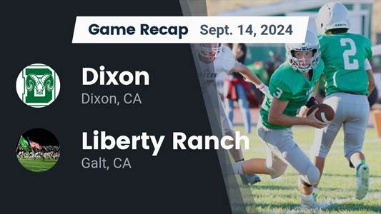 Football Recap: Liberty Ranch's Loss Ends Five-Game Winning Stre