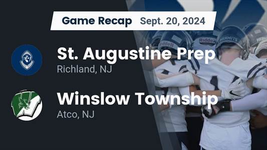 Football Recap: Winslow Township Wins High-Profile  Contest Against St. Augustine Prep
