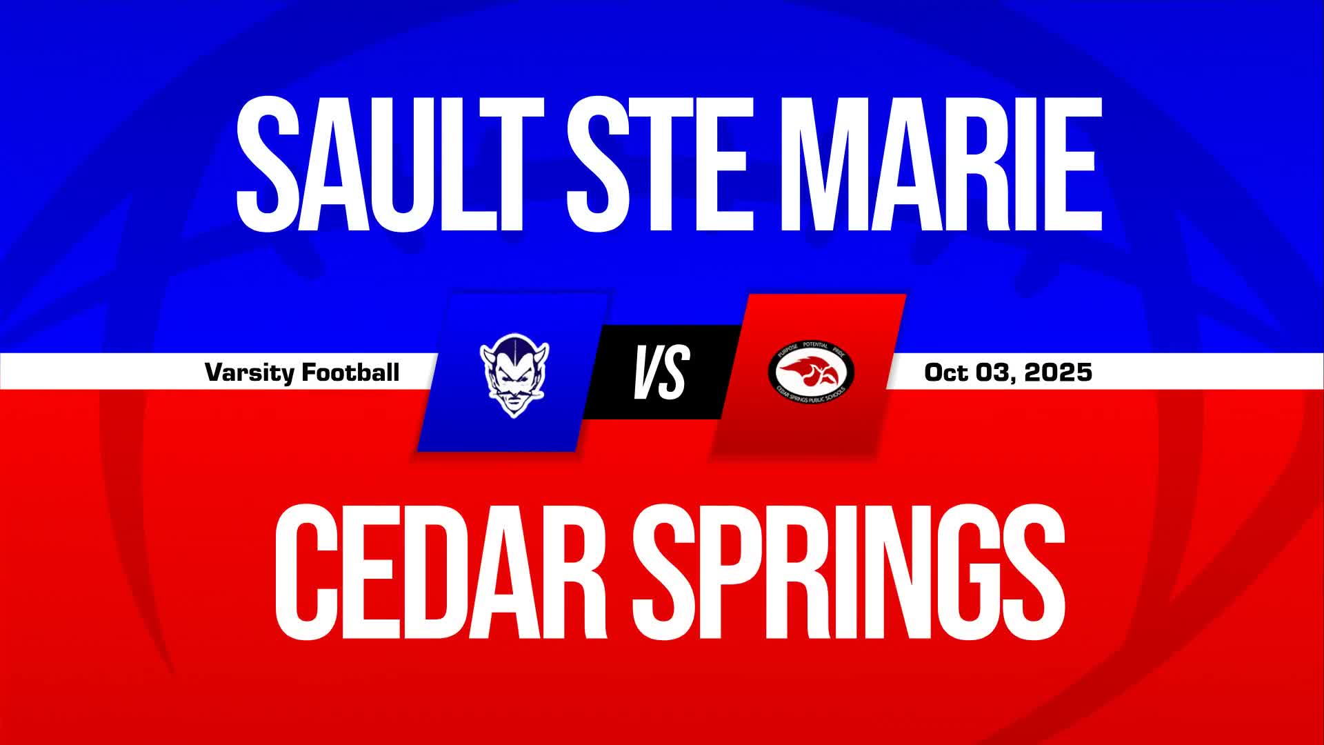 Football Game Preview: Cedar Springs Red Hawks vs. Sparta Spartans + How To Watch