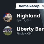 Football Game Recap: Liberty-Benton Eagles vs. Highland Fighting Scots