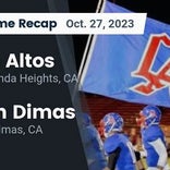 Football Game Recap: Los Altos Conquerors vs. San Dimas Saints