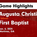 First Baptist School snaps three-game streak of losses at home