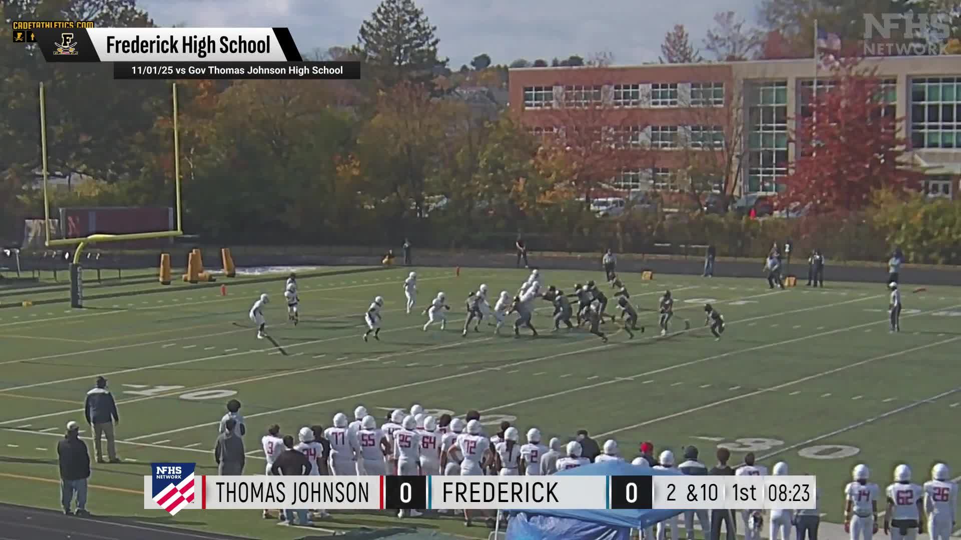 Football Recap: Frederick Skates Past Magruder with Ease