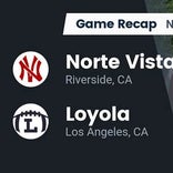 Football Game Recap: Norte Vista Braves vs. Loyola Cubs
