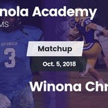 Football Game Recap: Indianola Academy vs. Winona Christian