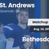 Football Game Recap: Bethesda Academy vs. St. Andrew's