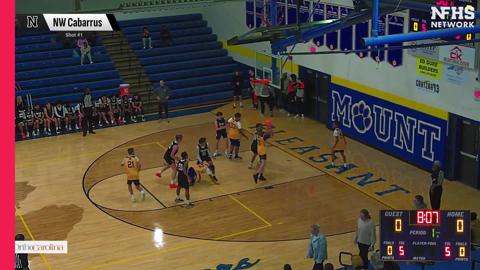 Basketball Recap: Northwest Cabarrus Comes Up Short