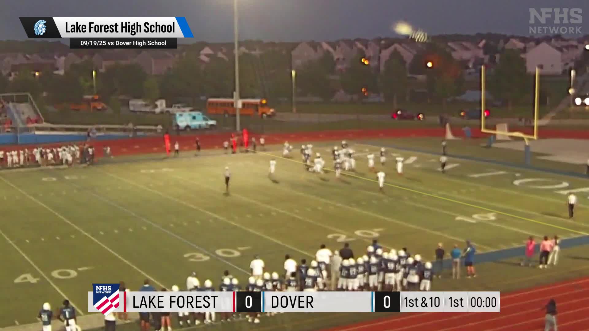 Football Recap: Lake Forest Takes Down Ranked Laurel + How To Watch
