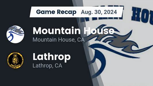 Football Recap: Lathrop Falls Despite Strong Effort from  Andre 