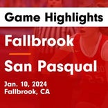 Fallbrook piles up the points against Mt. Carmel