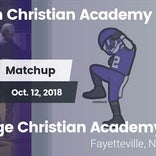 Football Game Recap: North Raleigh Christian Academy vs. Village