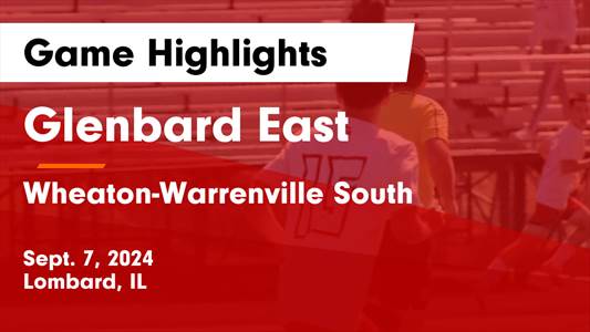 Soccer Game Preview: Glenbard East Leaves Home